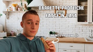 Le migliori BARRETTE PROTEICHE fatte in casa  In cucina con Sorghi [upl. by Anoiek]