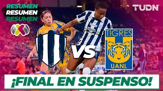 HIGHLIGHTS  Monterrey vs Tigres  Campeón de Campeones Femenil  TUDN [upl. by Nylaf]