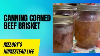 Canning Corned Beef Brisket [upl. by Areikahs]