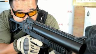 ASG BampT GL06 Grenade Launcher Product Review Part1 [upl. by Vassar51]