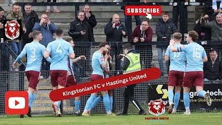 Kingstonian FC v Hastings United [upl. by Bilek589]