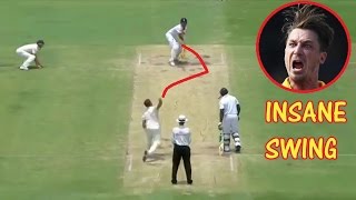 Top 10 Insane Swing Balls in Cricket History ★ Must Watch ★ [upl. by Atirac]