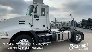 A9850P Used 2015 MACK CXU612 Single Axle Walk Around [upl. by Ahsilef]