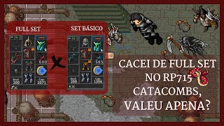 Tibia Hunt RP 715 Solo Oramond Catacombs Full set será que mudou algo [upl. by Jeth]