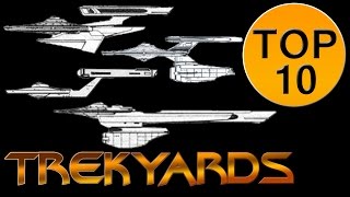 Trekyards Top 10  Federation Fasa Ships [upl. by Ettenaj884]