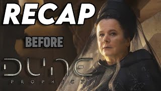 Dune 1 amp 2 Recap  Everything You Need To Know Before Dune Prophecy Explained [upl. by Acinoda823]