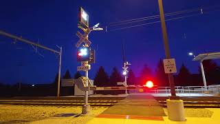 NICTD Pedestrian Crossing at PortageOdgen Dunes [upl. by Etnoval]