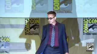 Official Marvels The Avengers Age of Ultron Cast Assembles at ComicCon 2014 [upl. by Aikimat]