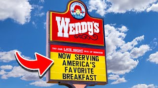 10 Wendys Breakfast Menu Items You NEED to Eat [upl. by Jasper]