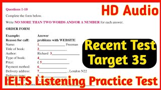 Reason for Calf IELTS listening practice Test 2023 with answer  IELTS Listening Practice [upl. by Anisah]