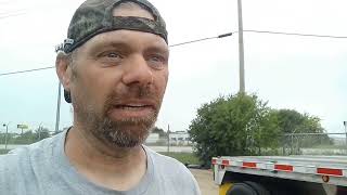 142 2 Stop Aluminum Load ampThe Iowa 80 Truck Plaza Life Of A Flatbed Lease Purchase Driver [upl. by Releyks]