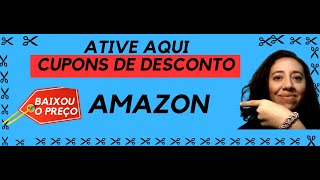 NOVOCupom Amazon 2024Cupom de Desconto Amazon agosto 2024Cupom de Desconto da Amazon [upl. by Hatch874]