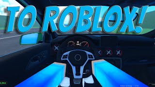 Super gra samochodowa na Roblox quotRealistic Car Drivingquot [upl. by Beaudoin]