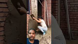 China Me To Ladkiya Aisa Plaster Kar Deti Hai construction satisfying design diy [upl. by Deys]