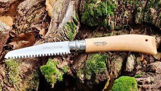 Opinel saw No 12  upgrade and first use [upl. by Aviv]