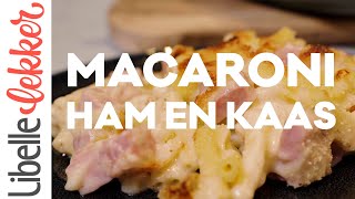 Ilse kookt macaroni met ham en kaas [upl. by Dermot]