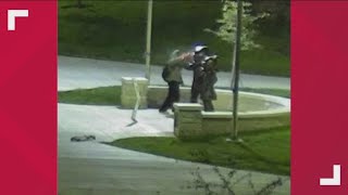 UToledo police looking for person who vandalized new mascot statues sidewalks [upl. by Dianne201]