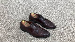 Allen edmonds Shell cordovan update and review after 75 years [upl. by Yatnuahc850]