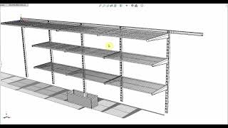 Elza B C1 and C2  We design supply and install Elfa modular storage [upl. by Gnal841]