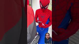 Spider 🕷️ man Vs Joker 🃏 memes spiderman humor comedy funny comedyprank [upl. by Urina]