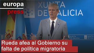 Rueda exige al Gobierno quotorganización y seriedadquot en el traslado de migrantes [upl. by Nonnek]