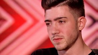 The X Factor UK 2016  Auditions Christian Burrows Emotional Original Song [upl. by Tavi282]