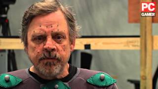 Mark Hamill on Star Citizen Wing Commander and Star Wars [upl. by Ideih]