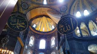 Hagia Sophia Church  Aya Sofya camii 4K [upl. by Kealey]