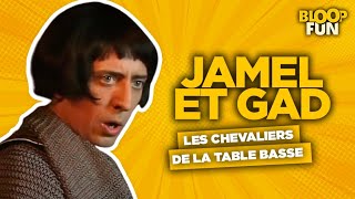 Gad Elmaleh Jamel Debbouze  LES CHEVALIERS DE LA TABLE BASSE  Made in Jamel [upl. by Florina]