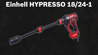 AkkuDruckreinigerpistole Einhell HYPRESSO 18241 4140135  TEST  Deutsch [upl. by Saxon788]