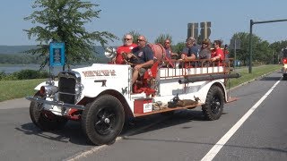 2018 Pennsylvania Pump Primers Antique Fire Apparatus Muster 71418 [upl. by Eibrik]