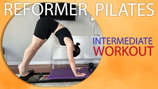 Best Pilates Reformer Workout  Intermediate  Full Body [upl. by Eltsyrhc]