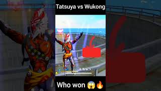 wukong vs Tatsuya fight 😱who won 🏆😱🔥new ff shorts freefire game freefire wukong character [upl. by Liv]