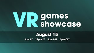 VR Games Showcase Livestream [upl. by Eelytsirk]