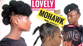 Mohawk Hairstyle for black women [upl. by Aidul]