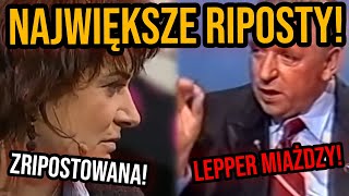 NAJWIĘKSZE RIPOSTY W HISTORII POLSKIEJ POLITYKI [upl. by Burlie]