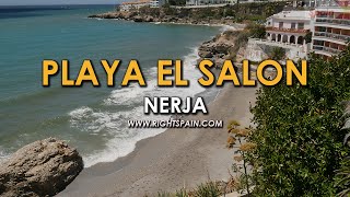 Playa El Salon Nerja Spain 2016 [upl. by Icyaj]