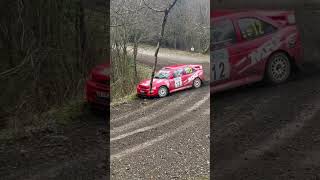 Malcolm Wilson rally 2024 carscene automobile rallycar mud rally fordescort [upl. by Zalea]