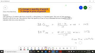 Other Elasticities [upl. by Lehar743]