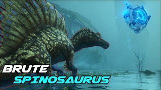 BRUTE SPINO BRUTAL BANGET ❗️ ARK Survival Evolved GENESIS 1 STORY MODE [upl. by Hasin]