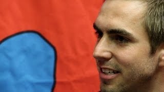 Philipp Lahm im ExklusivInterview quotSind noch nicht Spanien des Vereinsfußballsquot [upl. by Odnomar]