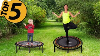 TOP 5 Best Rebounder Trampoline of 2024 [upl. by Yendis]