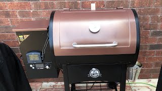 Pit Boss Smoker Grill The Classic 700FB How To Spatchcock And Cook Chicken [upl. by Yerocaj]