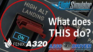 A320 HIGH ALTITUDE LANDING Switch Explained  Real Airline Pilot [upl. by Halfdan]