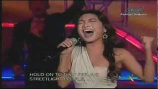 Jonalyn Viray HIGHEST NOTE B5 quotDont Stop Believingquot [upl. by Sisely]