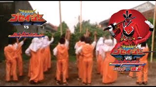 Gotcha☆Ginmaku ～Goseiger VS Shinkenger Ending Dance [upl. by Barrett2]