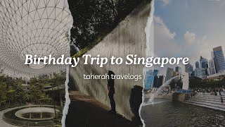 Birthday Reward to Singapore  taherahtravelogs [upl. by Mylor495]