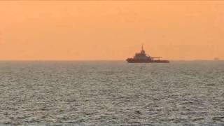 Nikon Coolpix P510 zoom test ship at the sea [upl. by Elleryt]