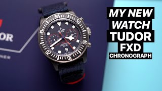 My new watch Tudor Pelagos FXD Alinghi Red Bull Racing Edition Chronograph [upl. by Anuait]