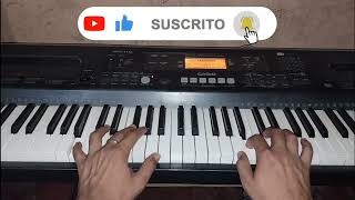 Como tocar la introducción del Canto Aquí Hay un Muchacho de Jesed en Piano 🎹🎵 [upl. by Notsirt359]